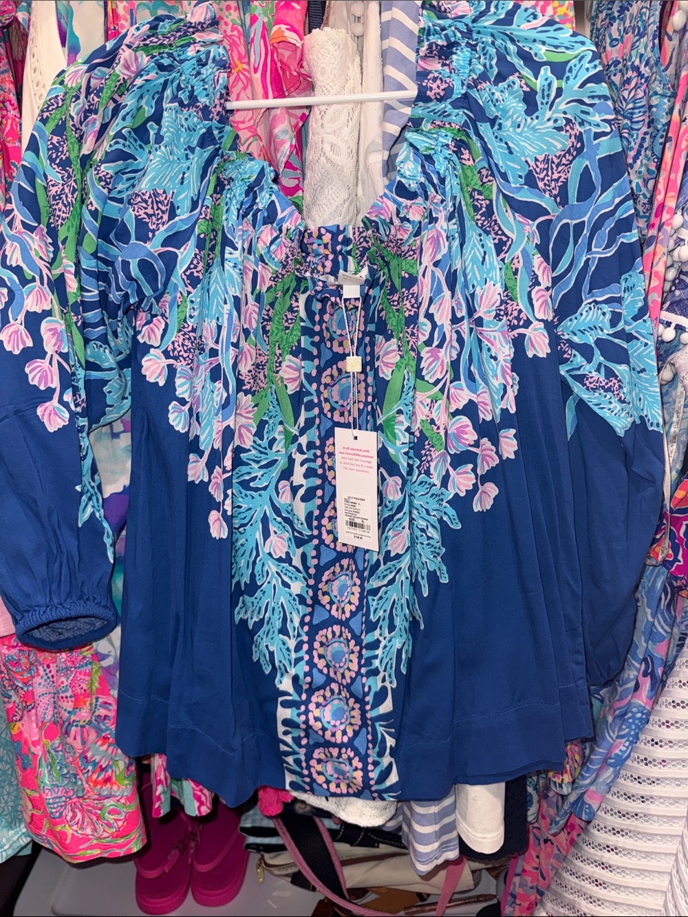 Lilly Pulitzer NWT OFF SHOULDER TOP